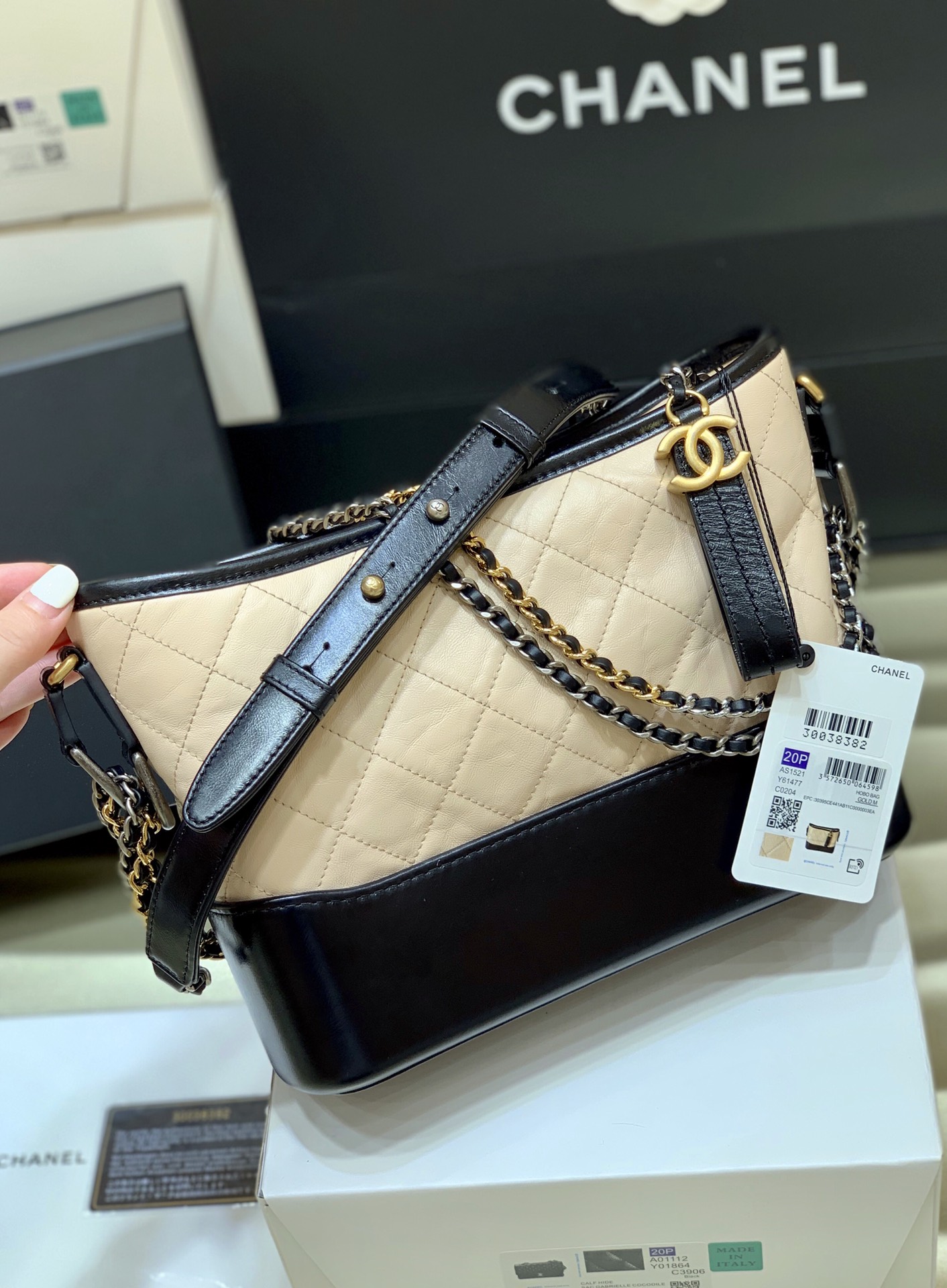 Chanel Gabrielle hobo bag 91810