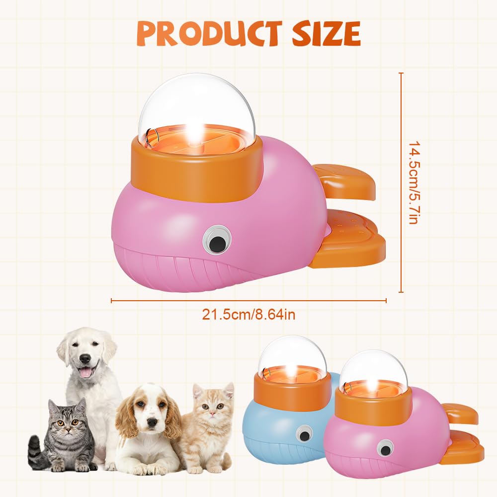 Dog Interactive Treat Dispenser Multifunctional Feeder for Pet Enrichment, Durable Slow Toy