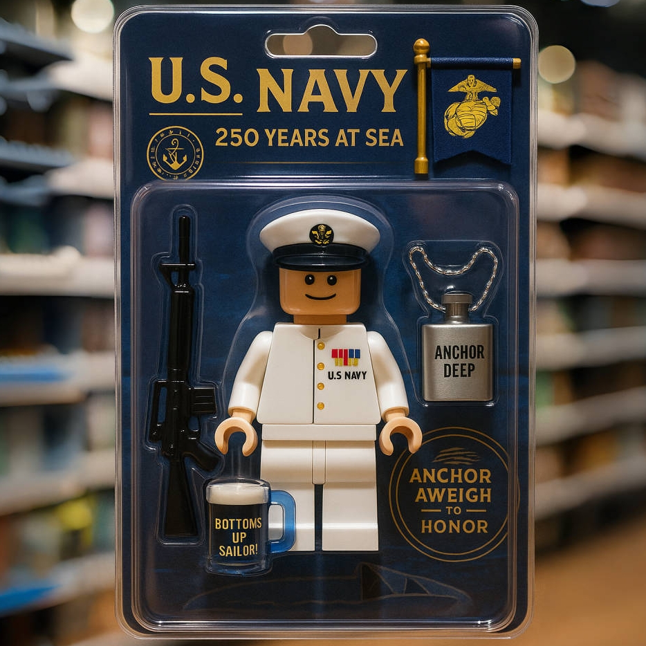 250th Anniversary Military Commemorative Building Block Sets