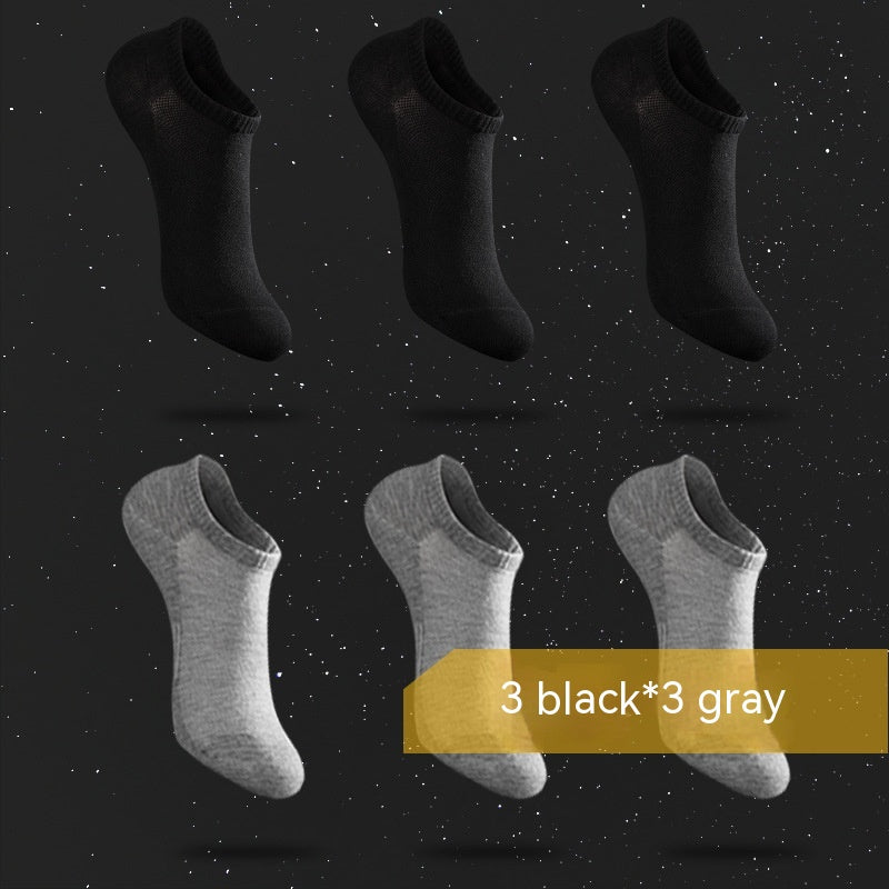 Thin Antibacterial Candy-colored Low Cut Short Tube Women's Socks