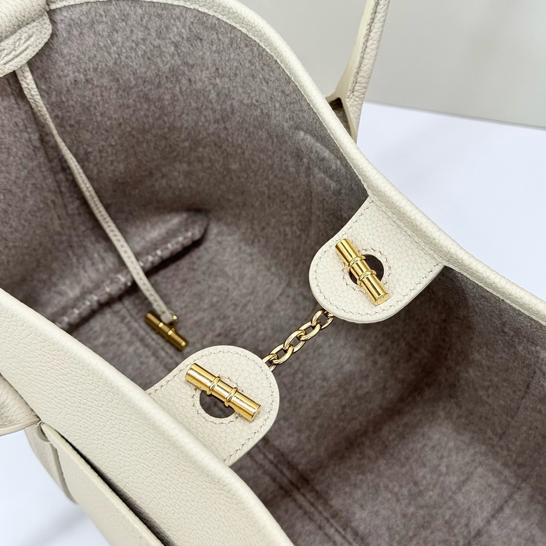 Loro Piana Ghiera Shoer Small Shopping Bag FAO7473