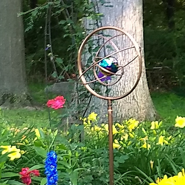 Garden Sprinkler, Copper Lawn Sprinkler, Cosmic Halo Copper Sprinkler