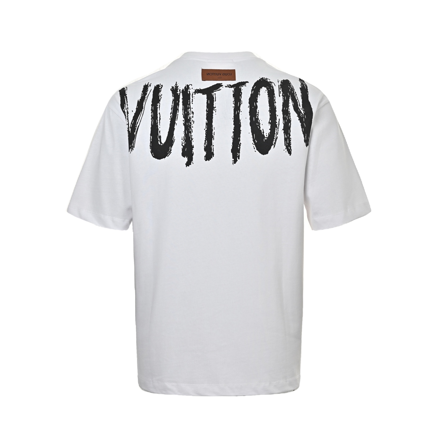 Louis Vuitton Graffiti Lettering Embroidered Logo Short Sleeve