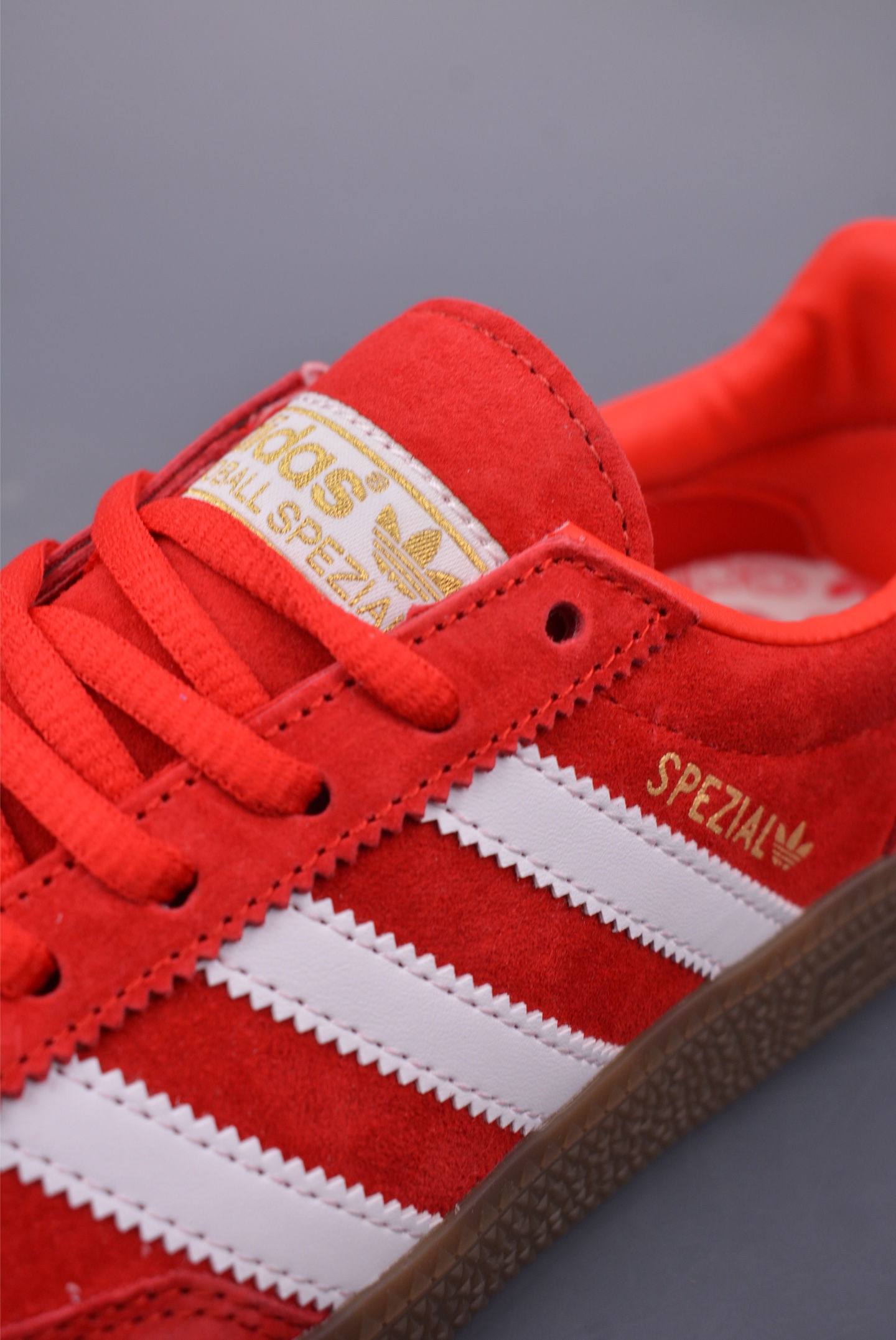 Adidas Handball Spezial Sneakers Red and White FV1227