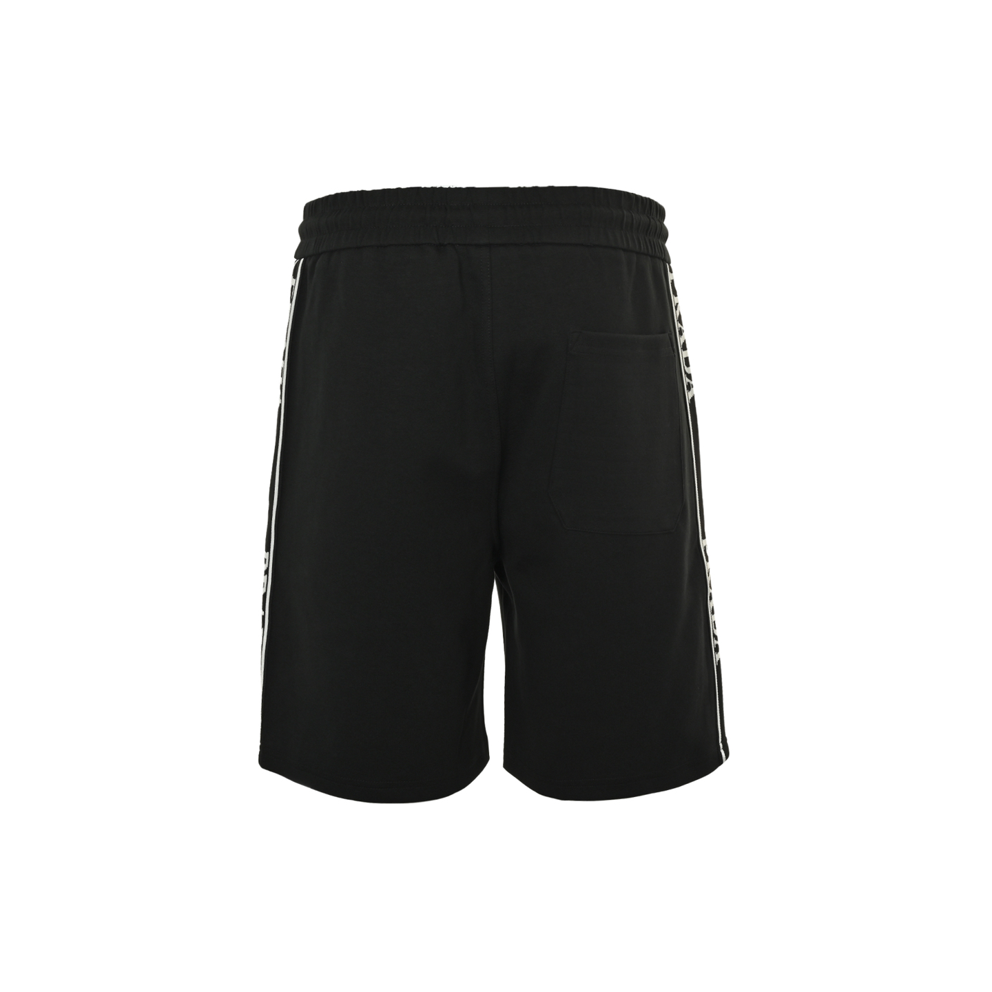 Prada 25ss logo webbing triangle shorts