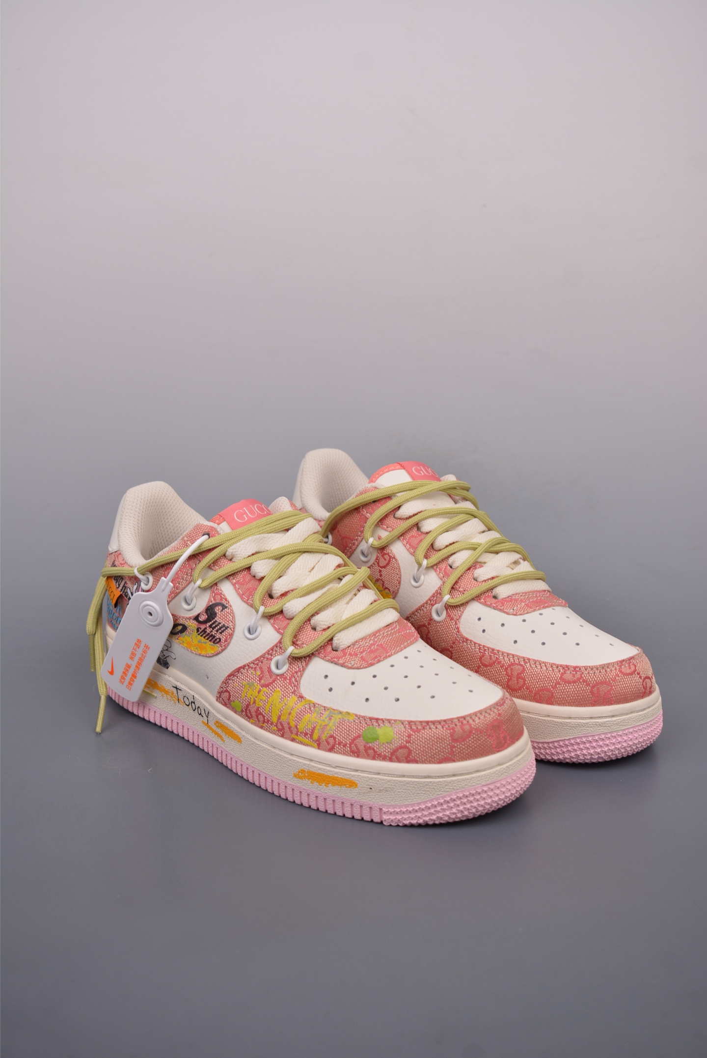 Nike Air Force 1 Low Bugs Bunny Pink White BD0077-666