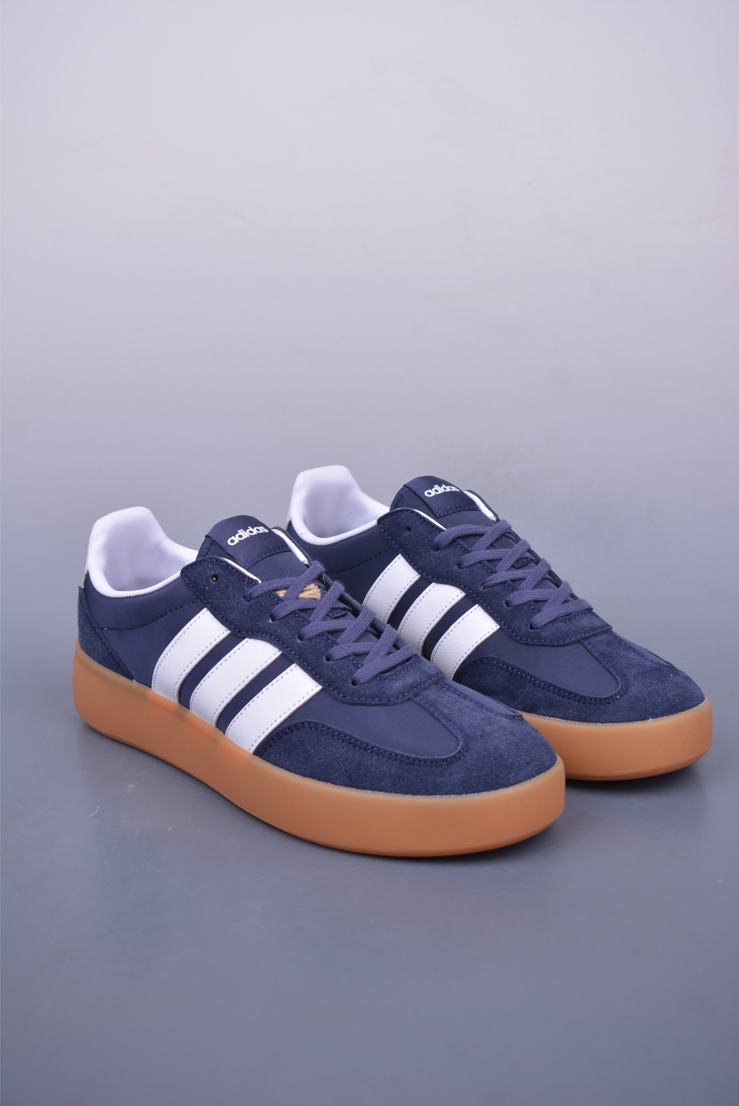 Adidas Barreda Decode Sneakers Navy Blue and White JQ6677