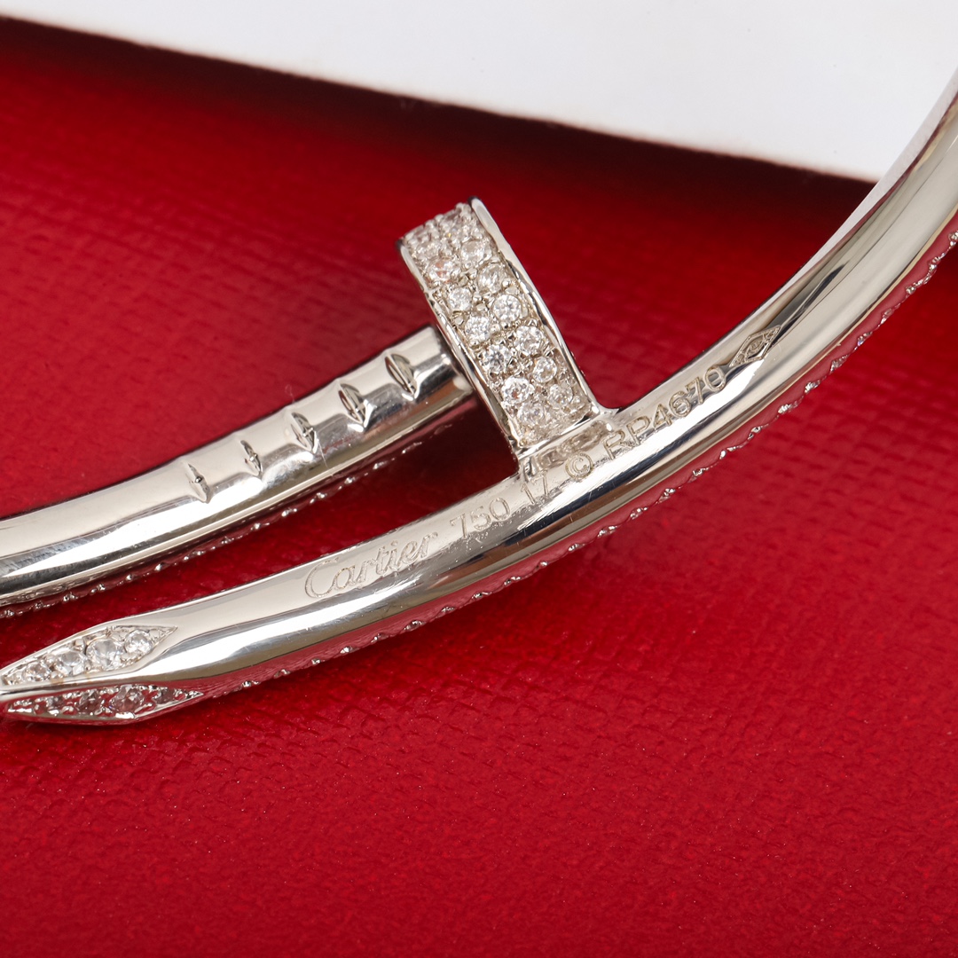 Cartier full diamond nail bracelet