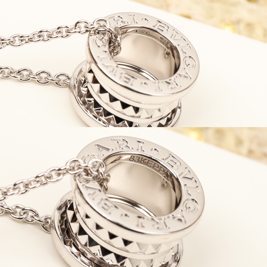Bulgari Hoop Necklace