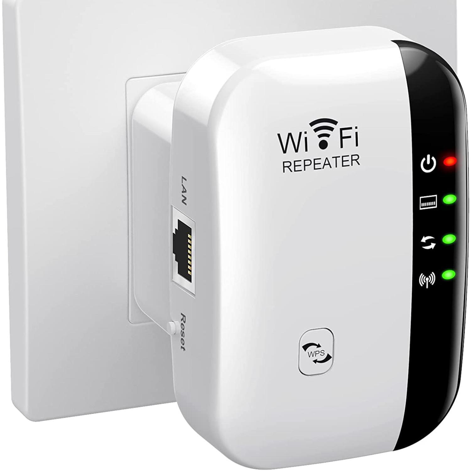 WiFi Signal Boosted To 300Mbps - Long Range Wireless Repeater Access Point