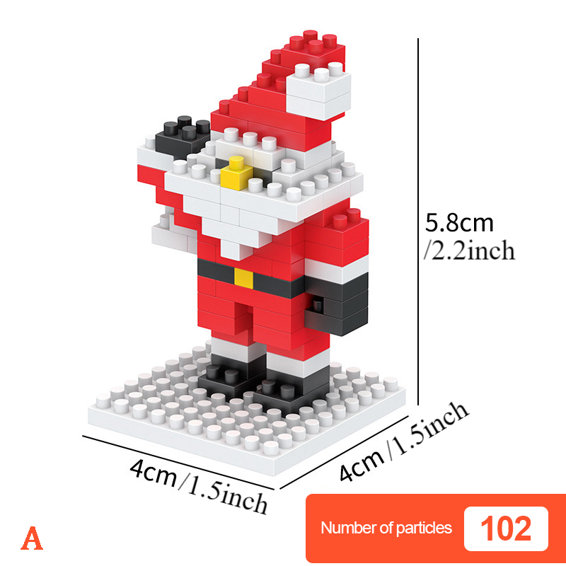 (🌲Early Christmas Sale- SAVE 49% OFF)DIY creative building block model-BUY 2 GET 10% OFF