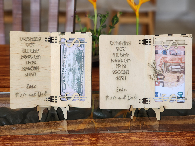 Birthday Money Cash Cards
