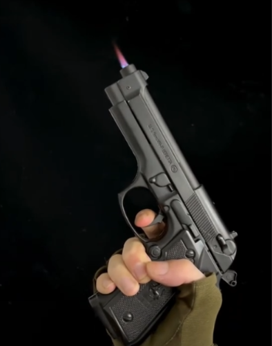 9mm Pistol Lighter Gun