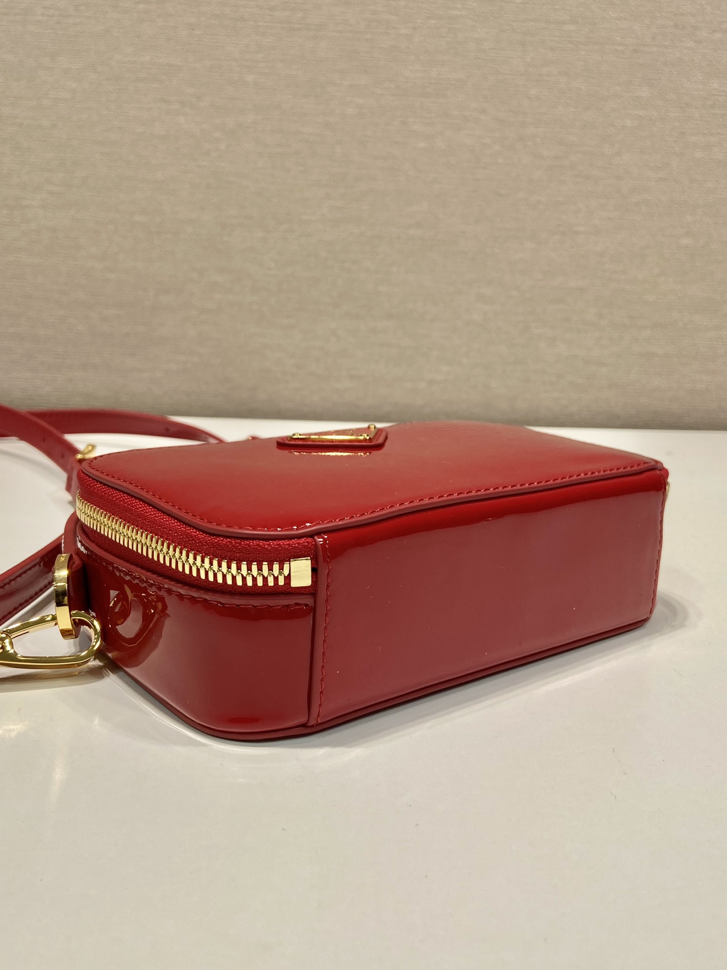 Prada Patent Leather Mini Bag 1BH206