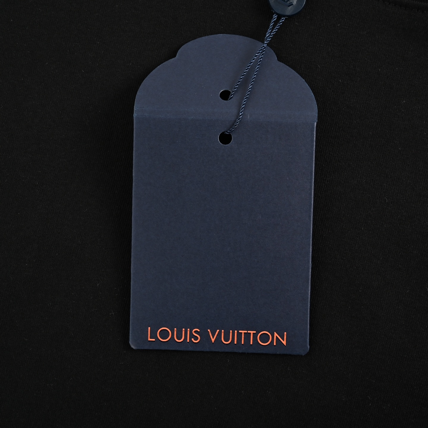 Louis Vuitton 25ss dark pattern large logo tatami embroidered short sleeves