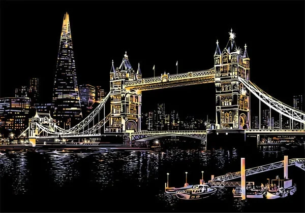 (🔥Last Day Promotion-SAVE 50% OFF) DIY Scratchboard Painting Kit-BUY 3 FREE SHIPPING