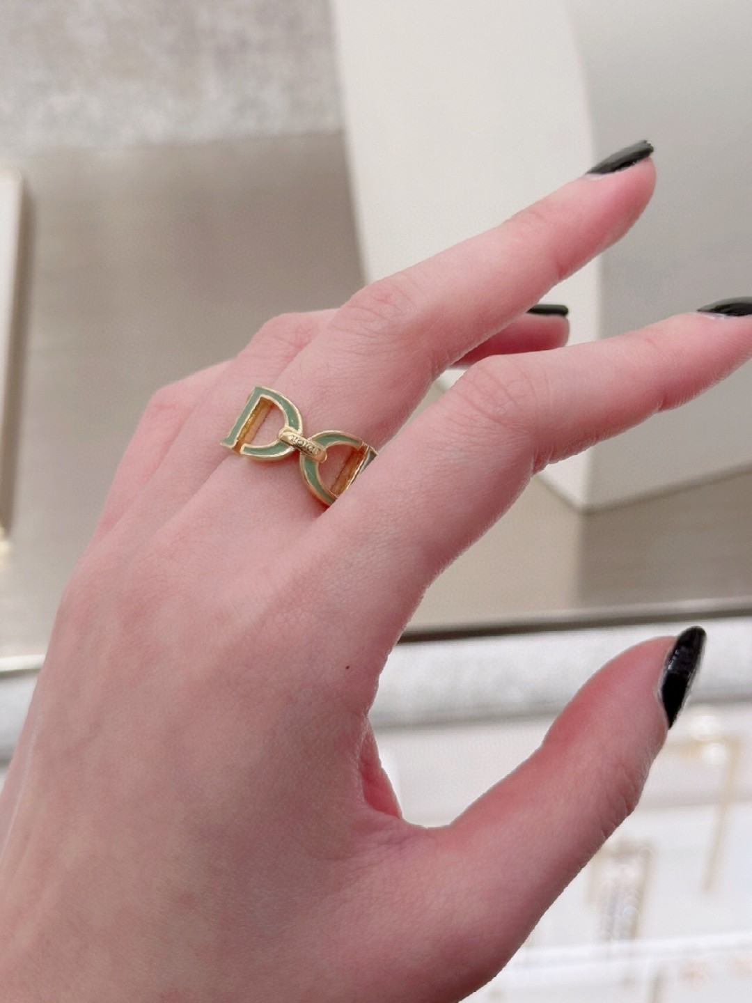 Dior Alphabet Ring