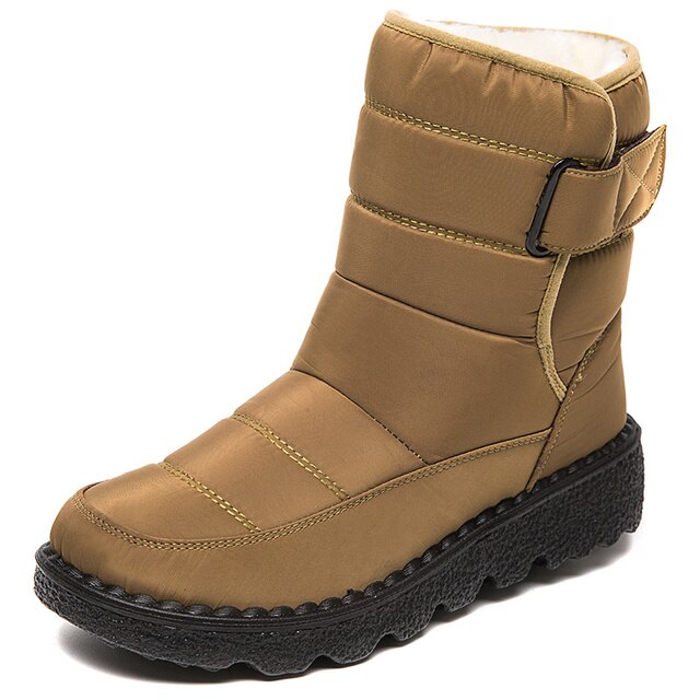 Women Low Heels Winter Boots 2022 Casual Botas Mujer Platform Shoes Female