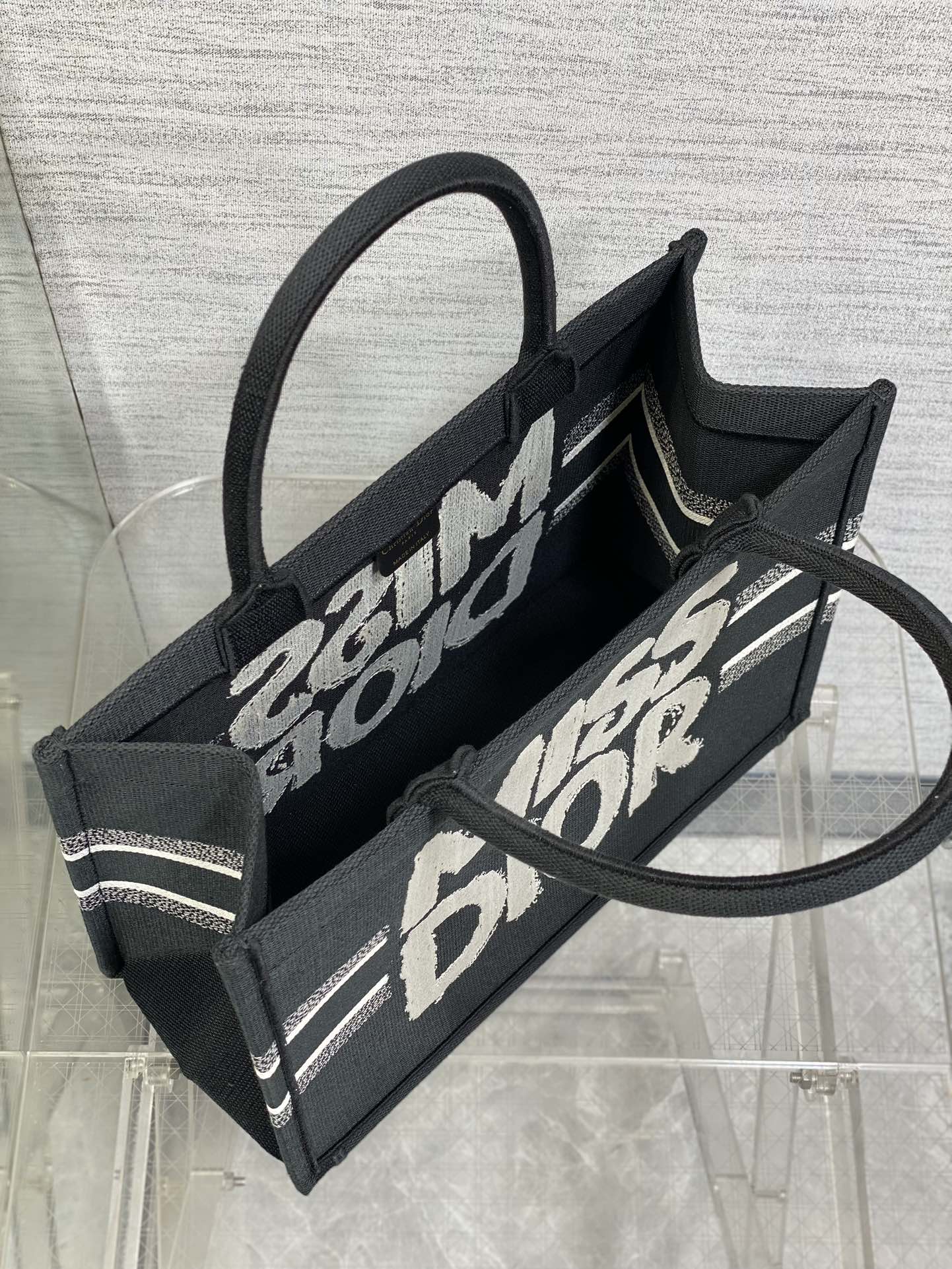 Dior Miss Embroidered Tote Shopping Bag