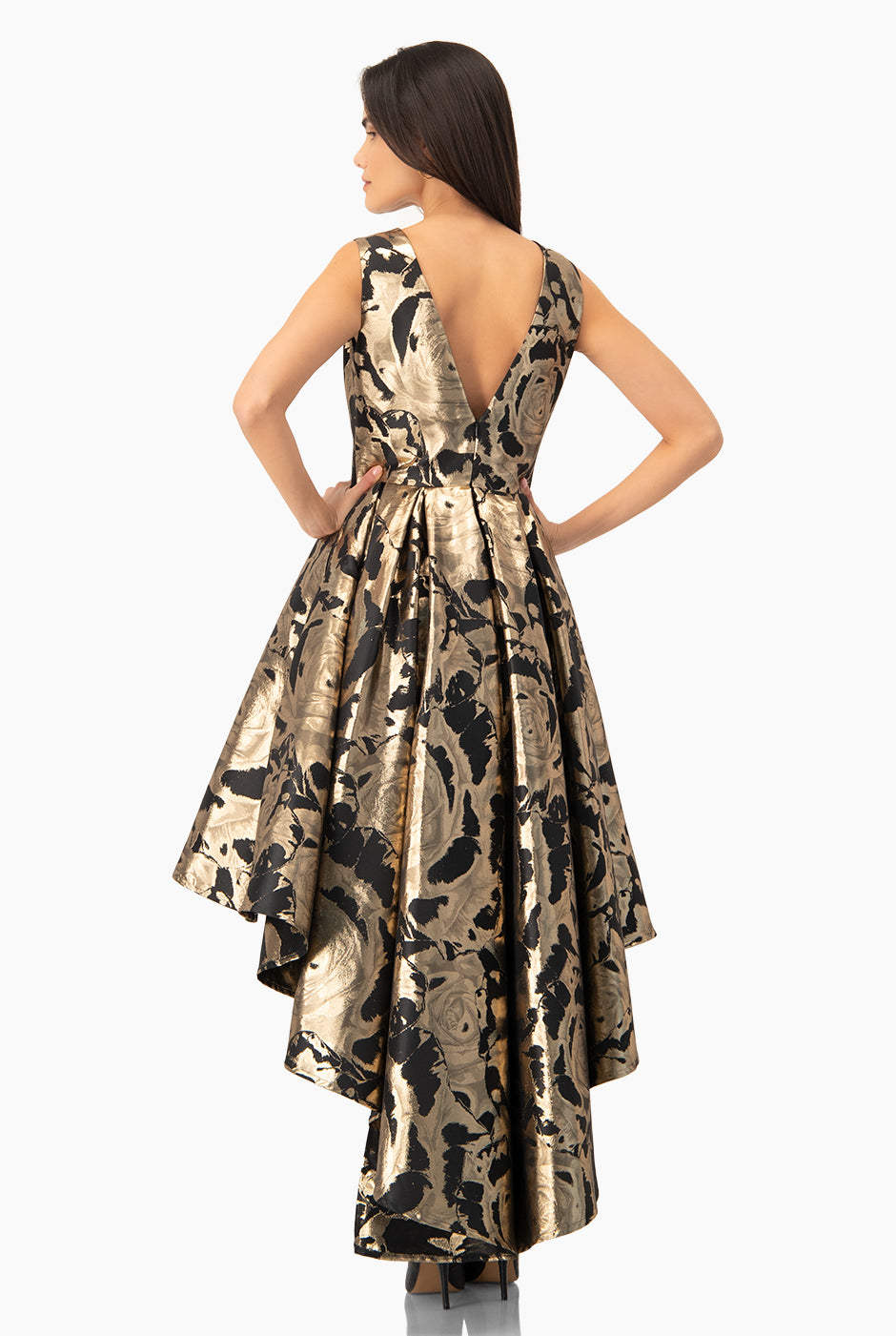 Vestido corto sin mangas
