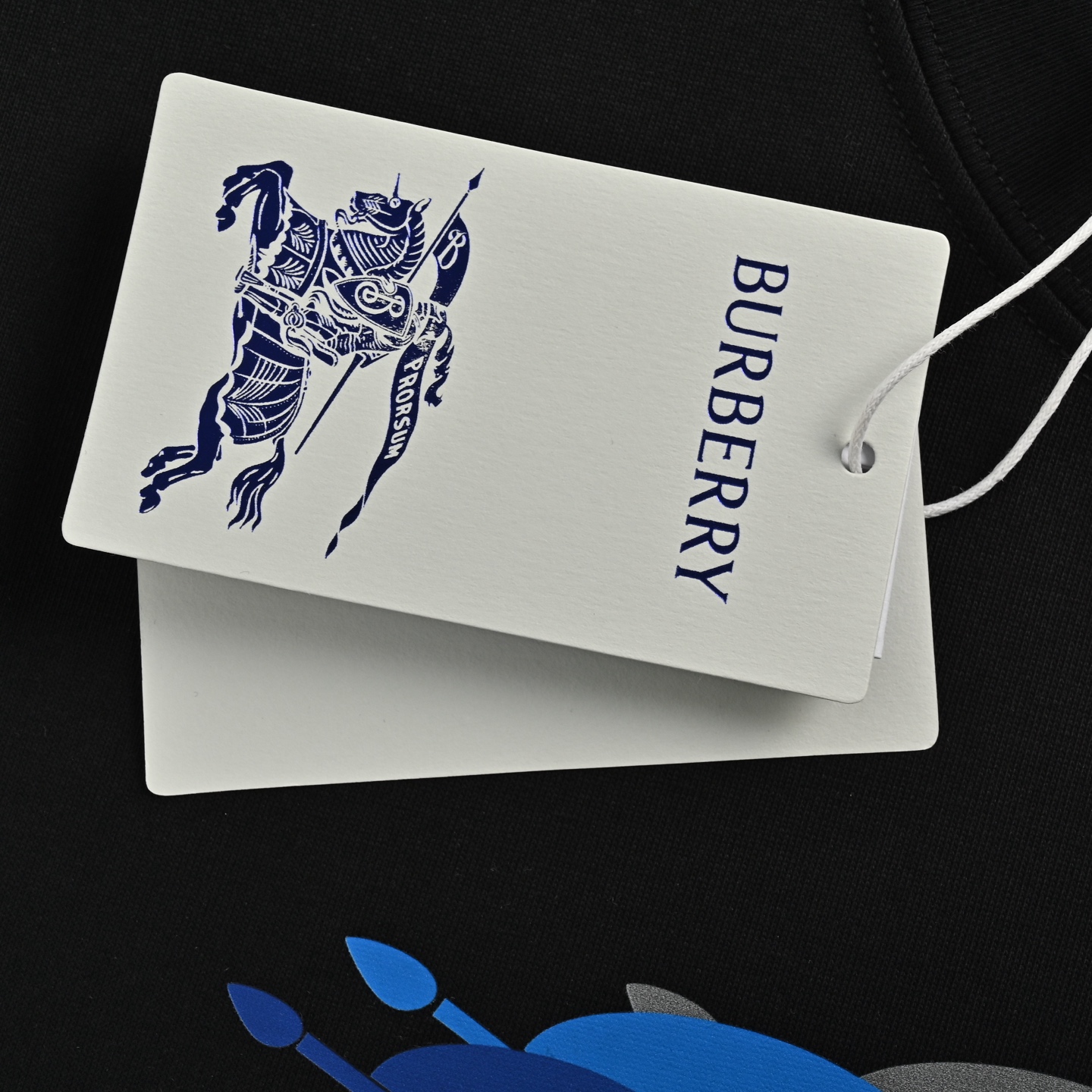 Burberry 25ss Overlap Horse Print Short Sleeve