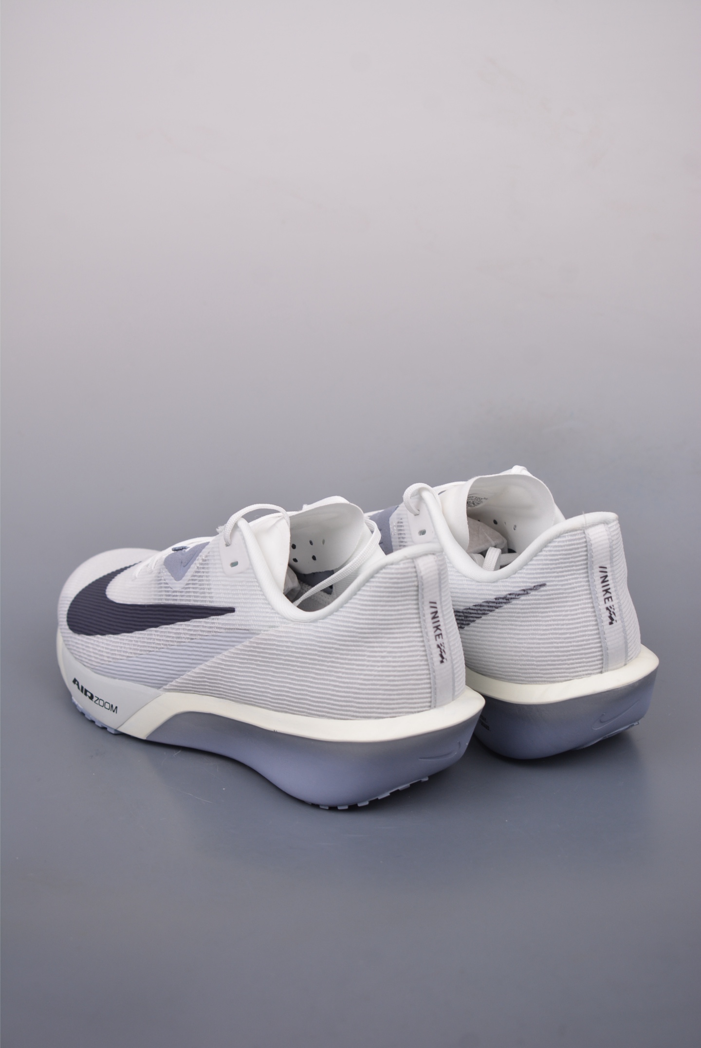 Nike Air Zoom Rival Fly 4 Running Shoes Cream White Gray Purple FV6040-102
