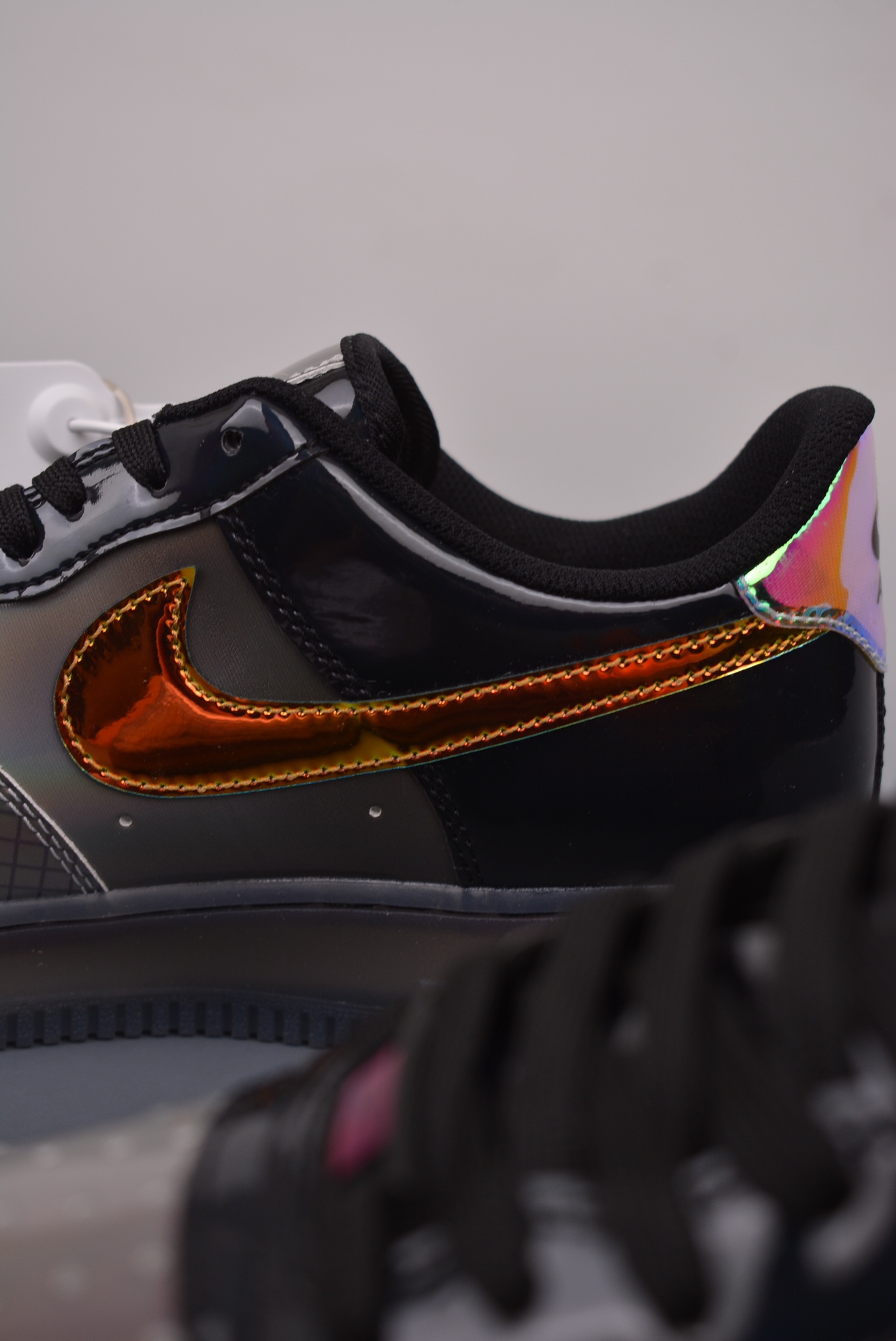 Nike Air Force 1'07 Low Have a Good Game gray and black colorful laser XL2402-222