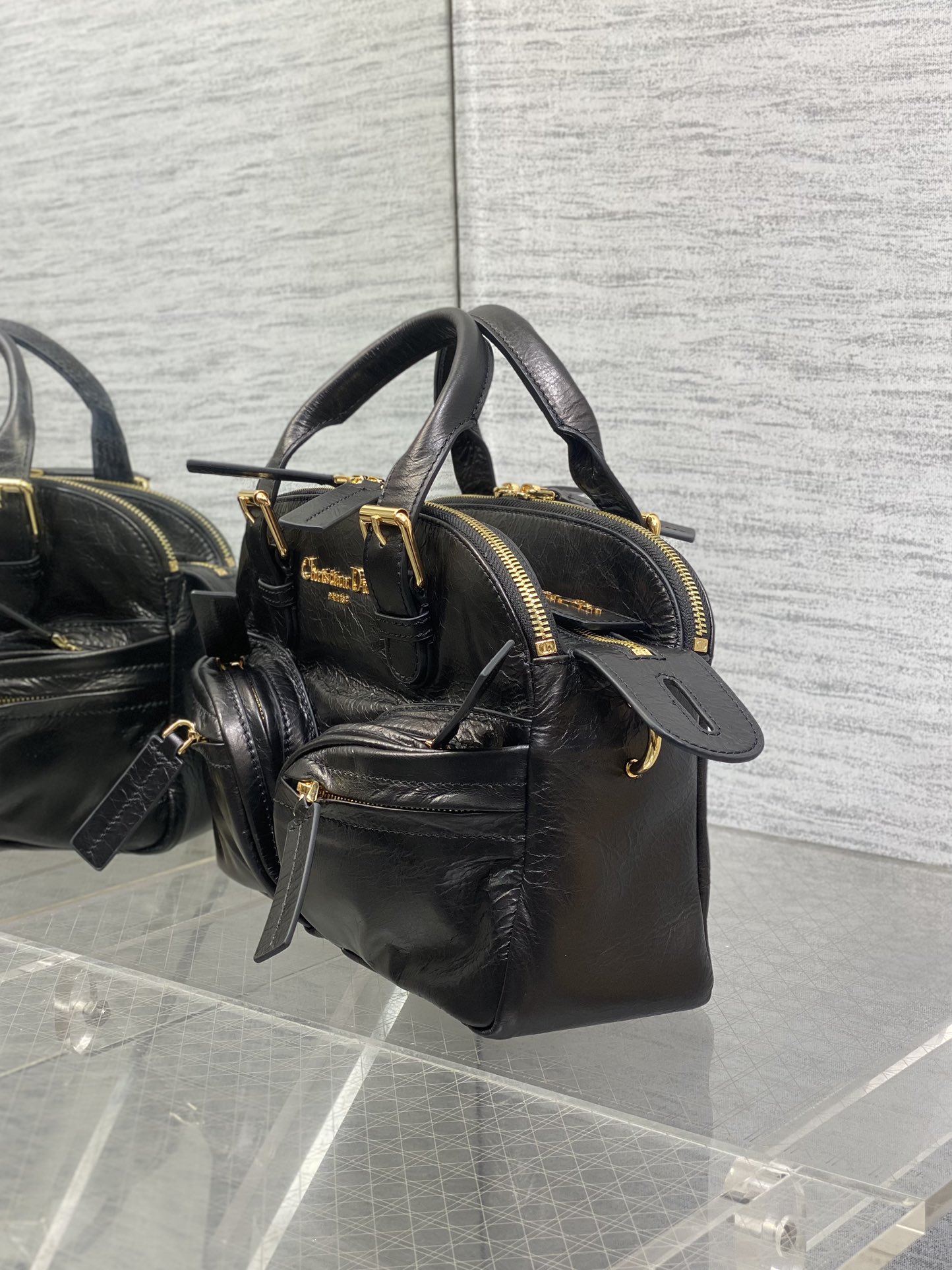 Dior Grand Tour Bowling Bag Small
