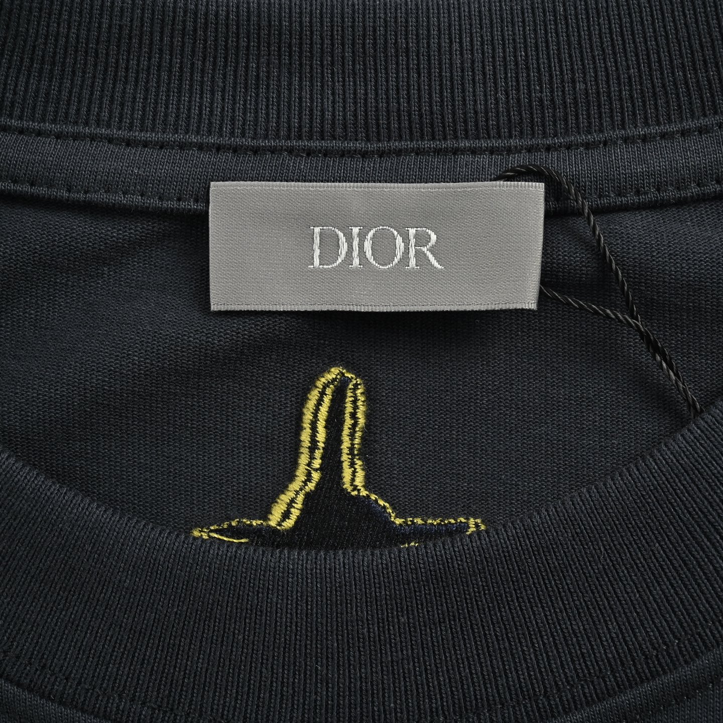 Dior 25ss ski collection embroidered logo short sleeve
