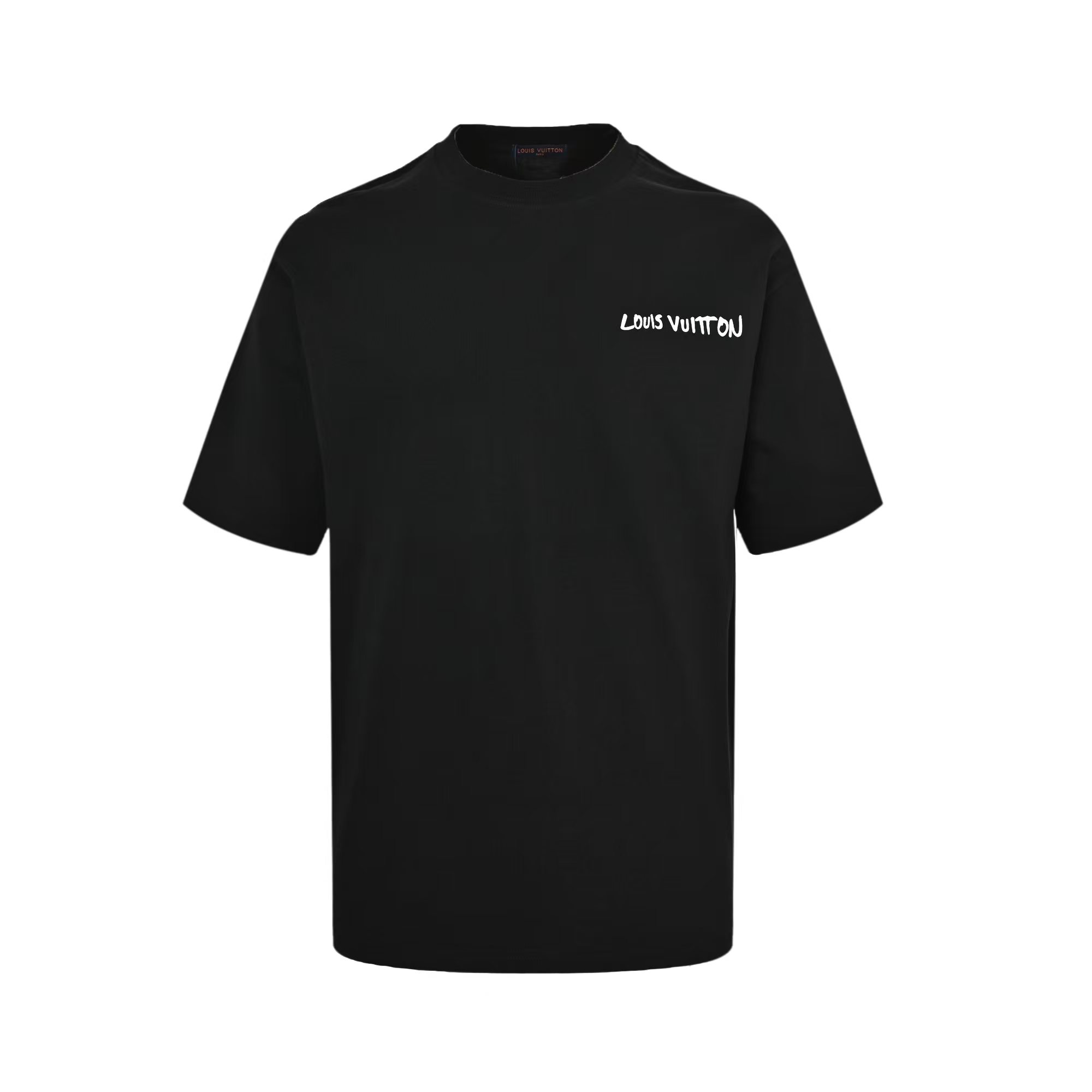Louis Vuitton 25ss short sleeve with back lettering print