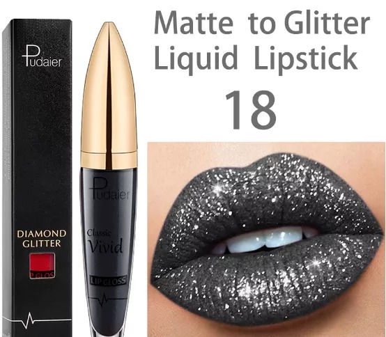 🔥Mother's Day Sale-[SAVE 50% OFF]--18 Color Diamond Shiny Long Lasting Lipstick--BUY 5 GET 10% OFF & FREE SHIPPING NOW