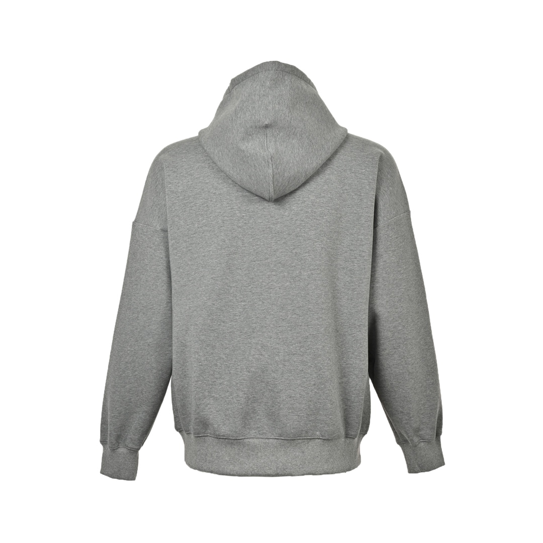 Gucci 24Fw small logo zip-up hooded sweatshirt jacket