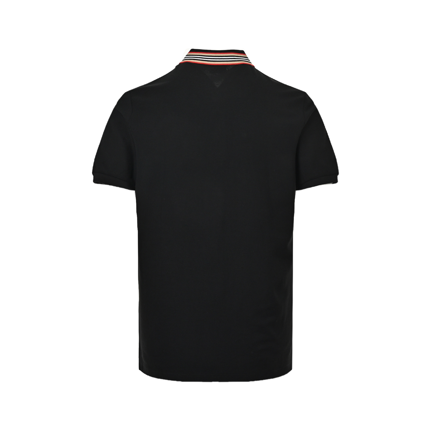 Burberry Classic Neck Stripe Logo Embroidery Polo Short Sleeve
