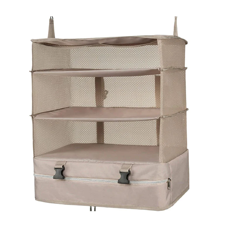 (🔥Last Day Promotion-SAVE 50% OFF)✈Collapsible Portable Hanging Large Capacity Luggage Storage Bag🧳-BUY 2 GET 10% OFF & FREE SHIPPING