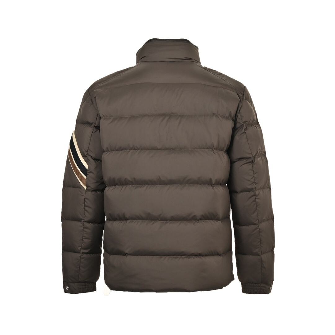 Moncler 24Fw tricolor ribbon down jacket