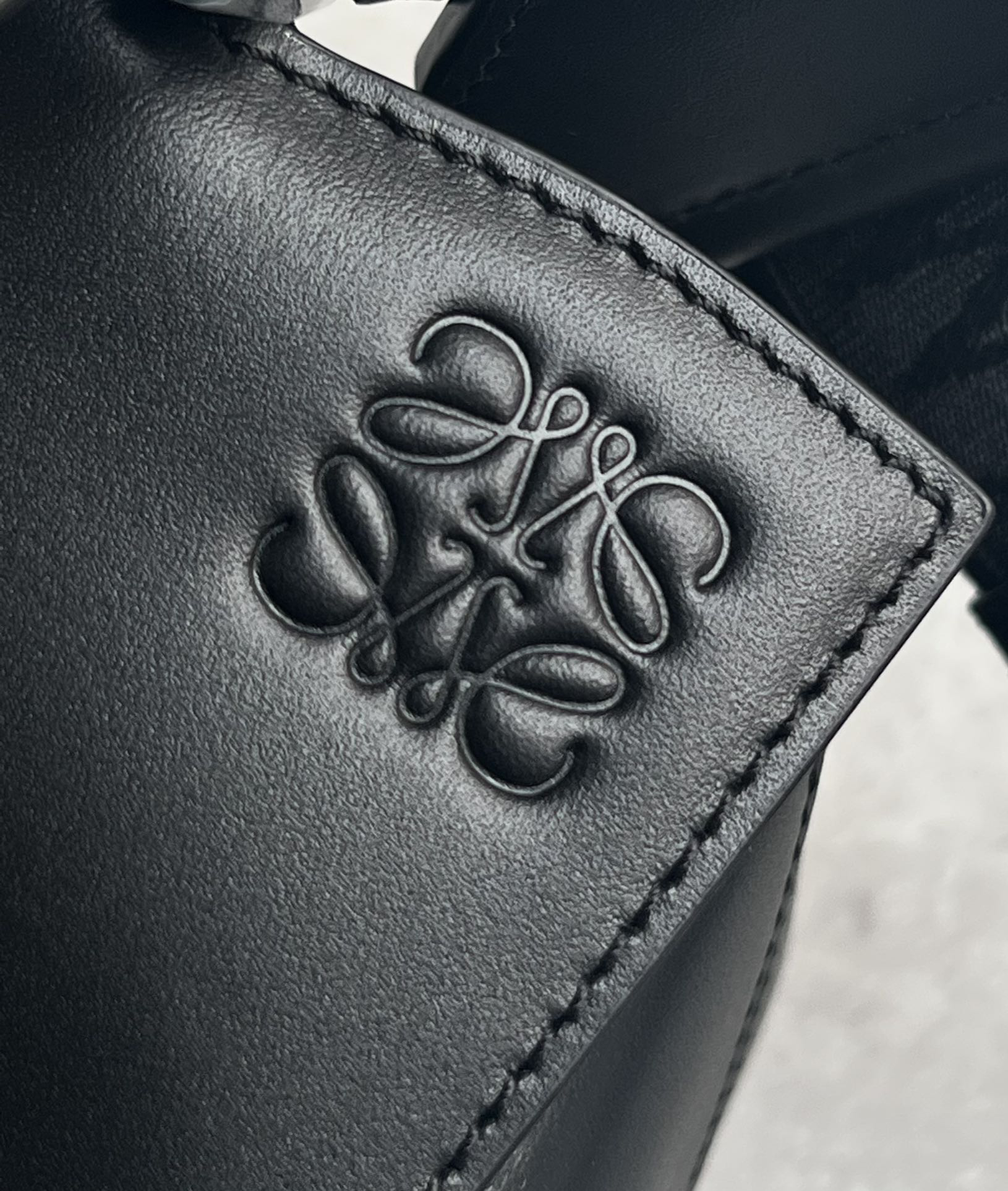 Loewe zzle embroidered shoulder strap bag 0189