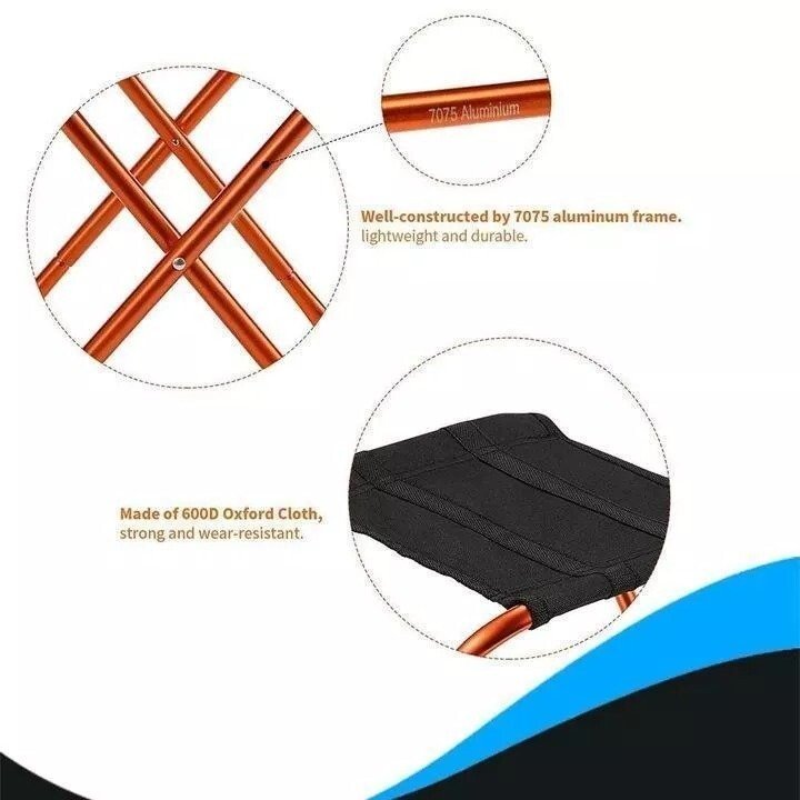(🔥Last Day Promotion-SAVE 50% OFF)Ultra Lightweight Portable Folding Chair-BUY 2 GET 10% OFF & FREE SHIPPING