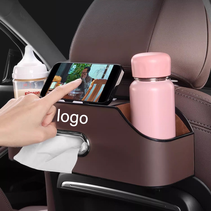Organizer with Cup Holder and Tissue Box