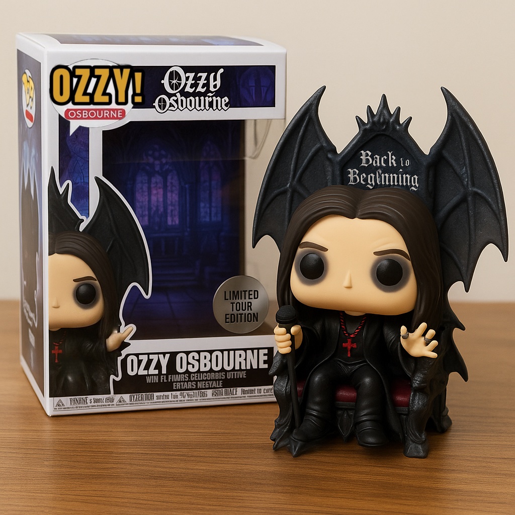 Ozzy Osbourne Des Moines Pop Figure
