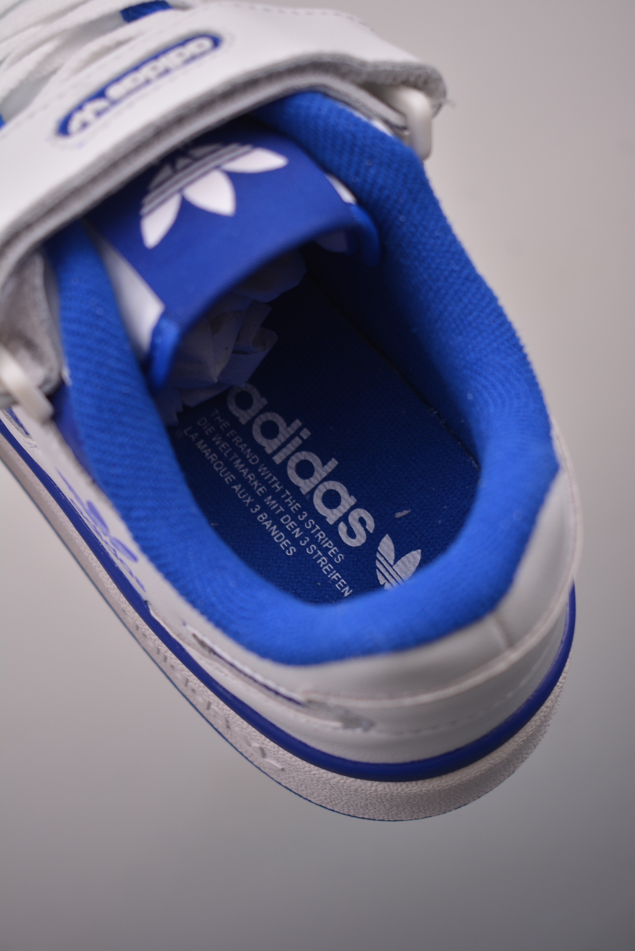 Adidas Originals Forum 84 Low Leather White Royal Blue FY7756