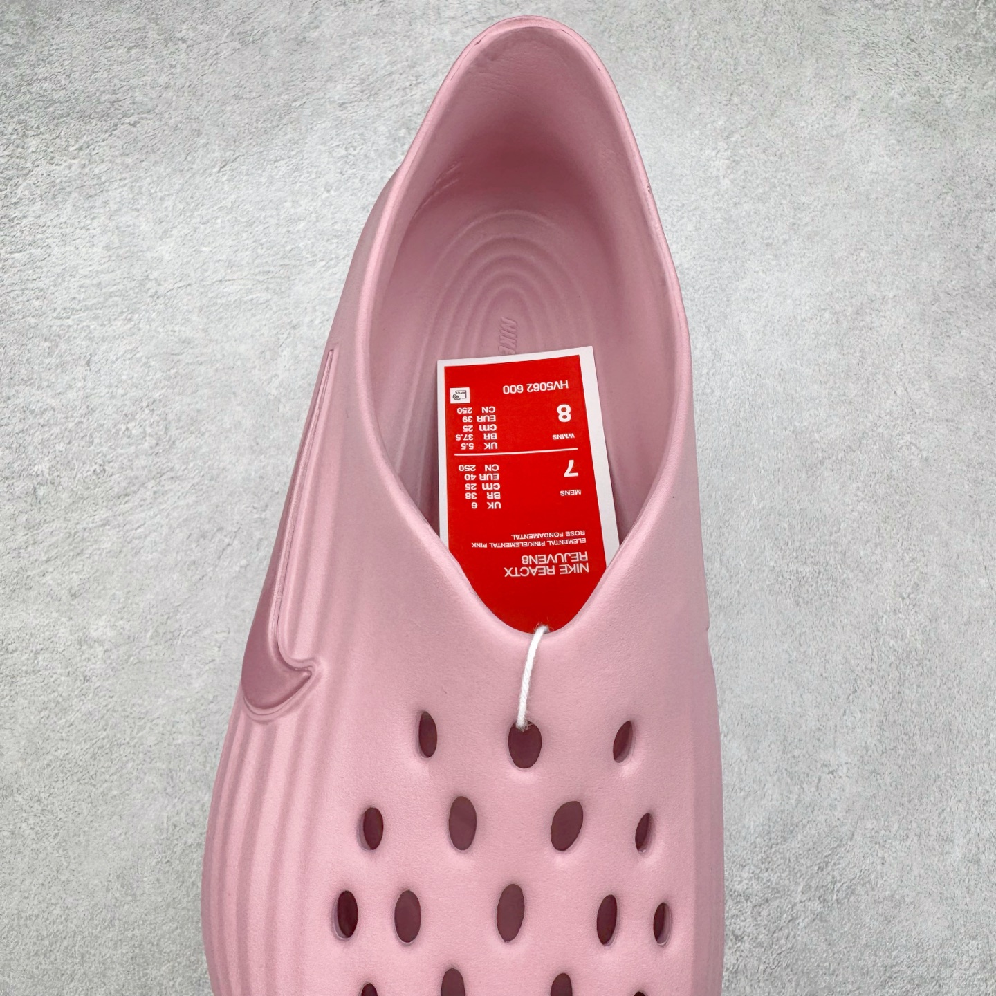 Nike ReactX Rejuven8 Simple Comfortable All-match Hole Shoes HV5060-001