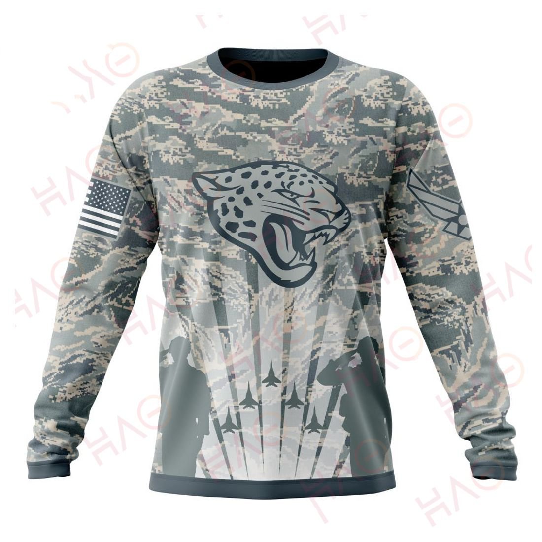 JACKSONVILLE JAGUARS 3D HOODIE US AIR FORCE