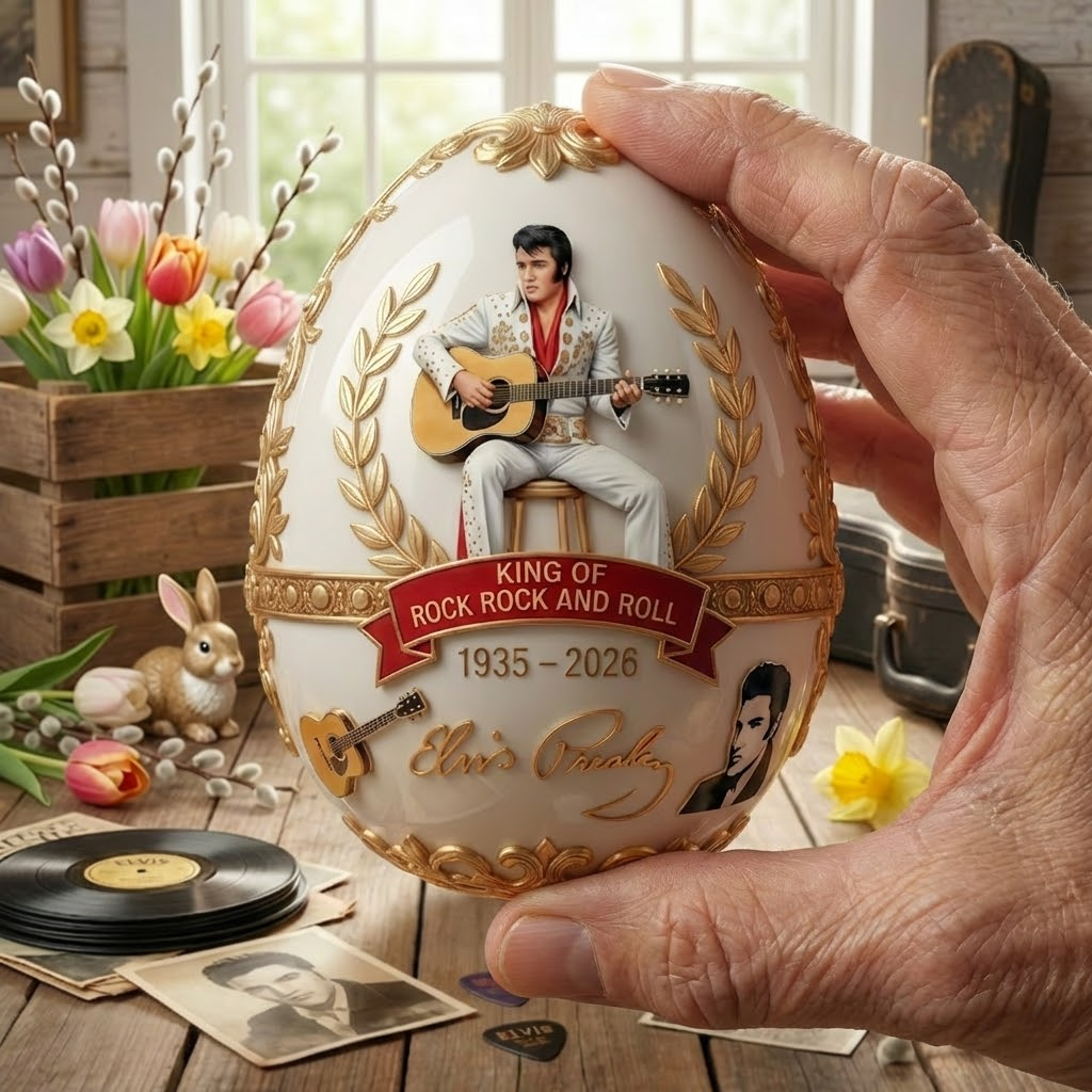 King of Rock and Roll Commemorative Egg