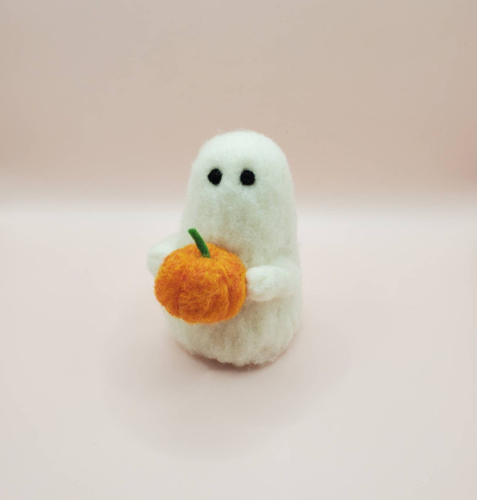(2024 New Arrival-40% OFF)🎉Wool Felted Ghosts with Pumpkins | Halloween Decoration