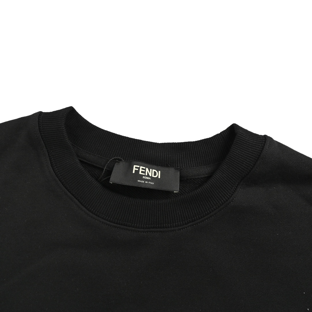 Fendi 24Fw Monster Eyes Crew Neck Sweatshirt