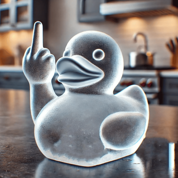 🔥Last day 69% OFF - Funny Middle Finger Ice Mold