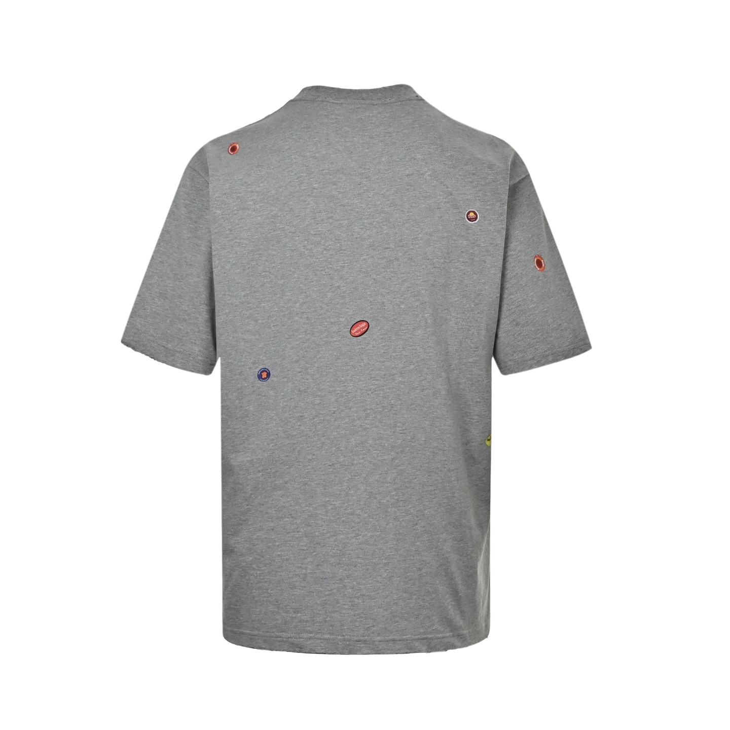 Balenciaga Fruit Sticker Print Short Sleeve