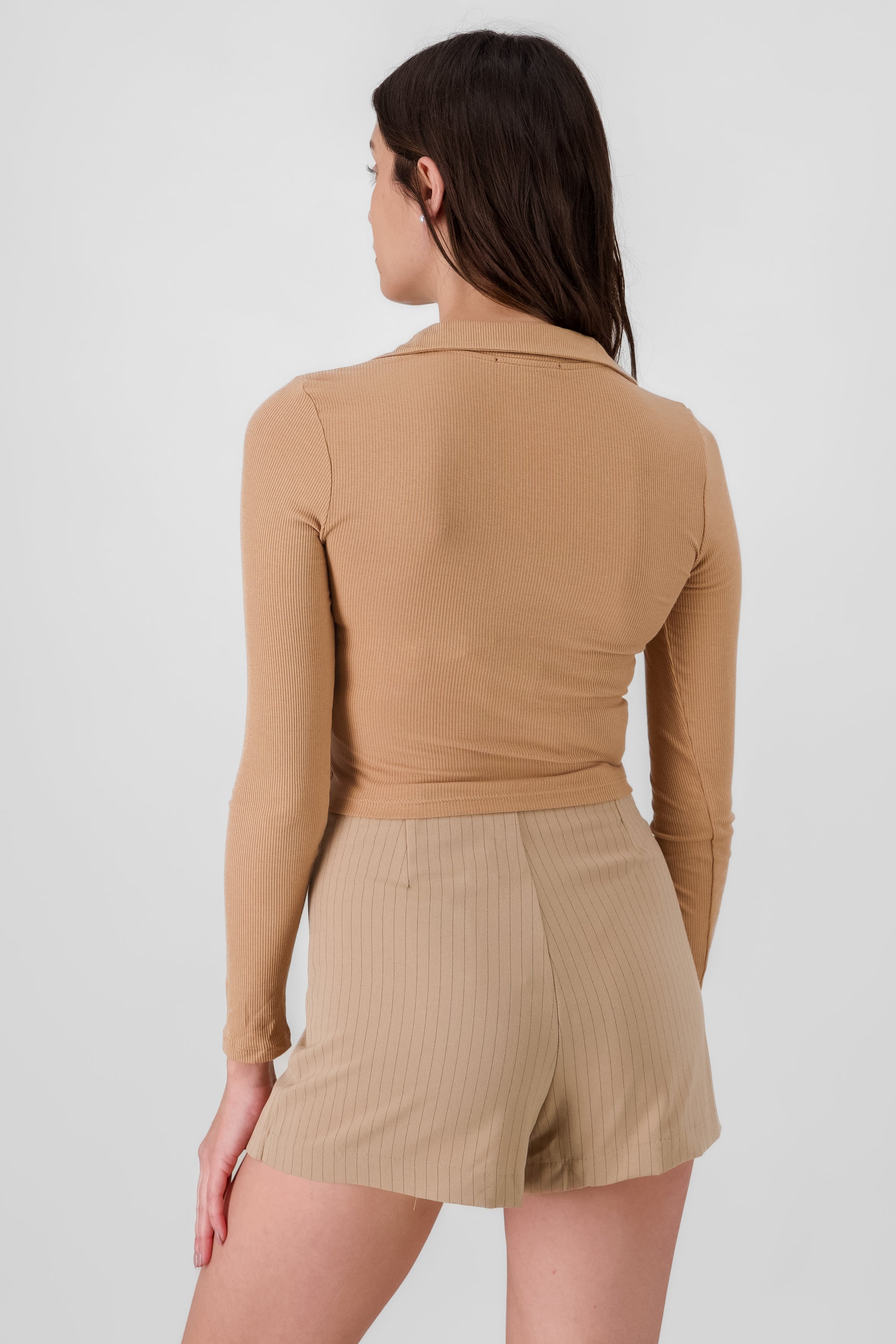 Polo Neck Top