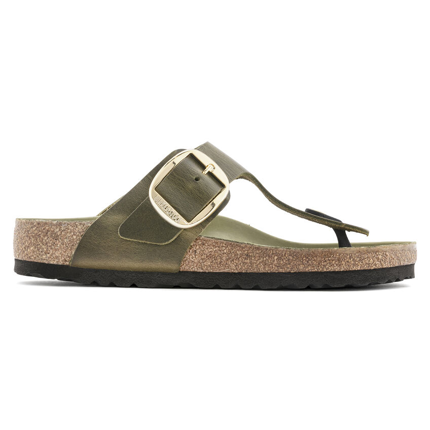 Gizeh Big Buckle Oiled Nubuck Leather B-55765