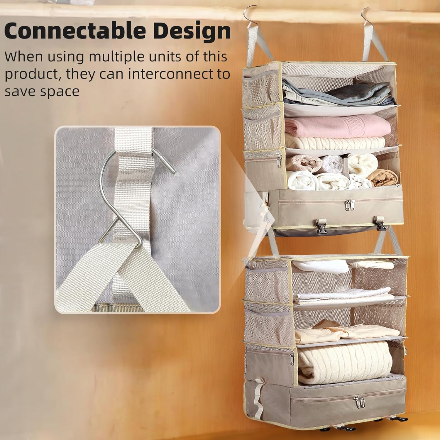 ON SALE🔥Protable Hanging Travel Shelf Bag